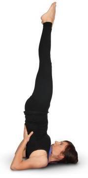 Asanas Yoga - der Schulterstand